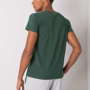 Khaki T-shirt men's cotton Brighton