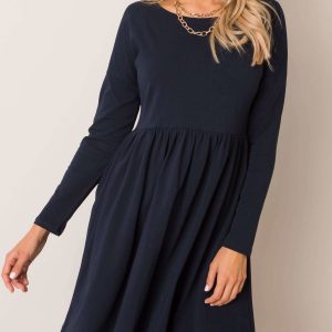 Navy blue dress Vega RUE PARIS