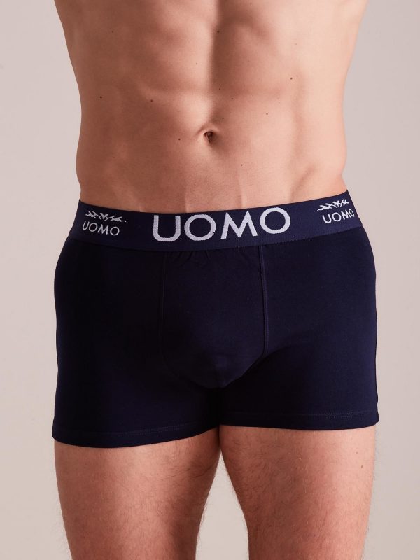 Navy Blue Men's Boxer Shorts