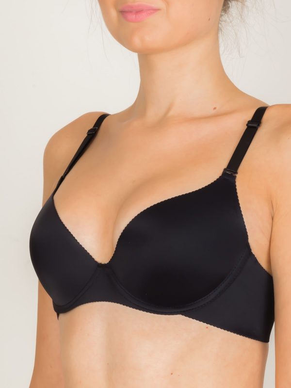 INTIMIDAO Black Smooth Bra