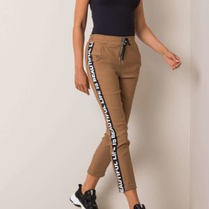 Dark beige pants Samantha