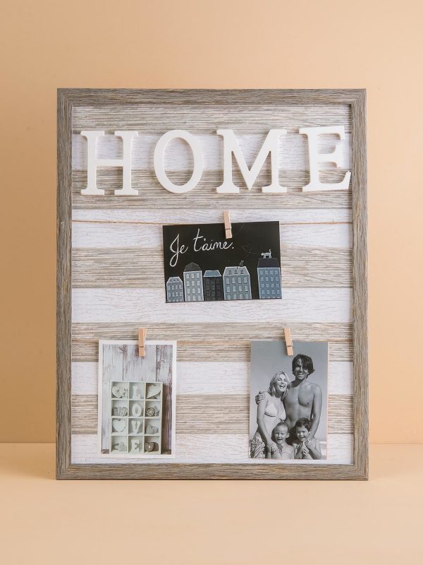 Grey Brown Photo Frame