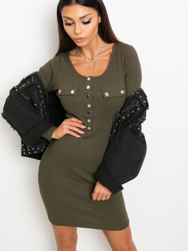 Khaki dress Juliet