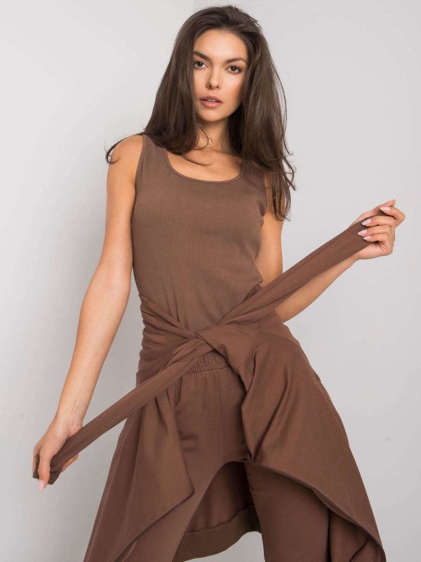 Brown three-piece set Aydin