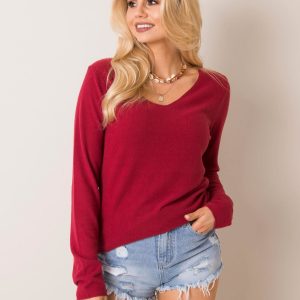 Burgundy blouse Megan STITCH & SOUL