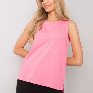 Pink Latrisha sports top FOR FITNESS