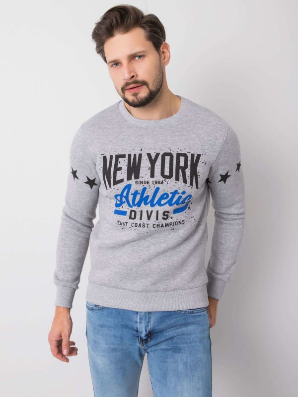 Grey sweatshirt for men Cayden