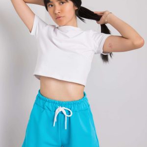 Blue casual shorts Reya RUE PARIS