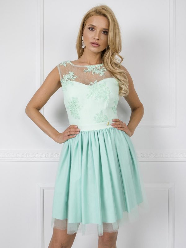 Britney's mint dress