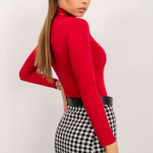 RUE PARIS Red blouse Gemma