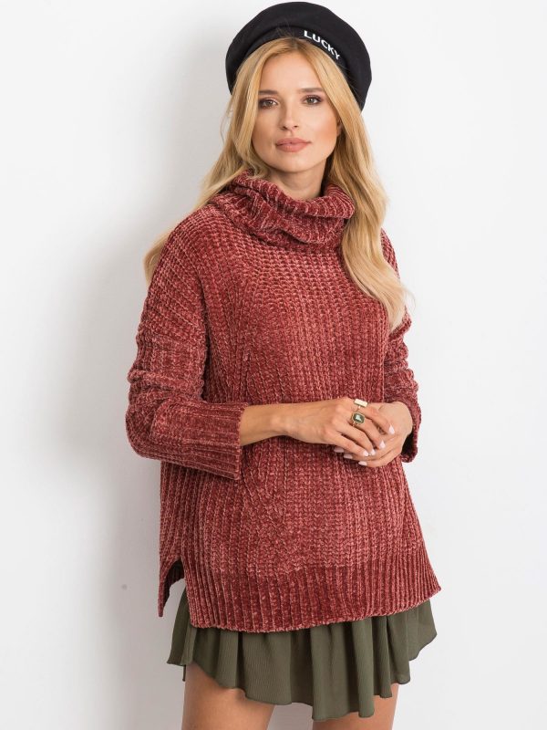 Burgundy Lexie sweater