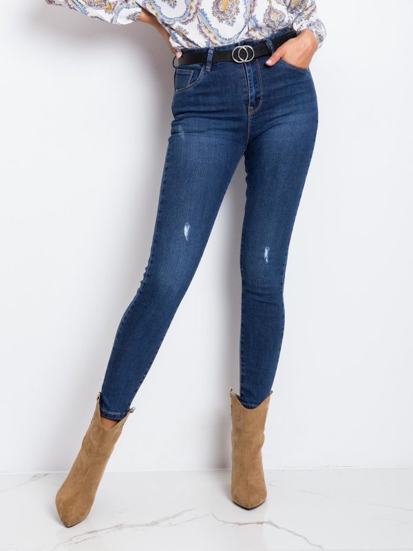 Dark blue Risen jeans