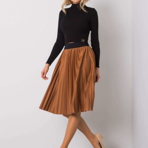 Light Brown Frilly Skirt