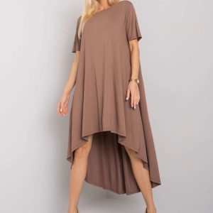 Light brown dress Casandra RUE PARIS