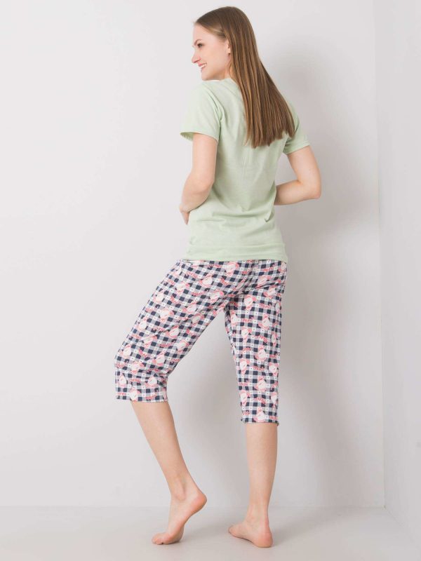 Green Two Piece Pyjamas