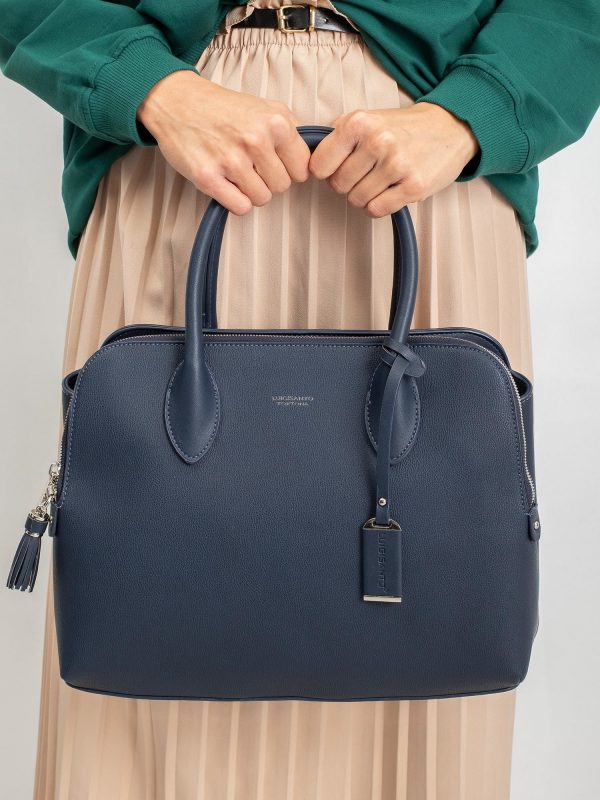 Dark Blue Women's Eco Leather Bag