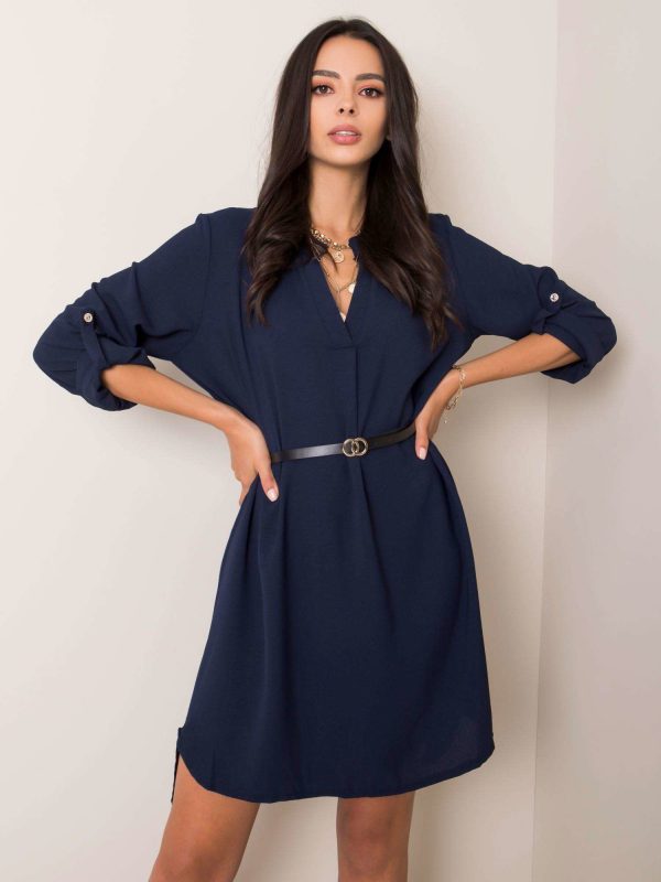 Navy blue dress Stella