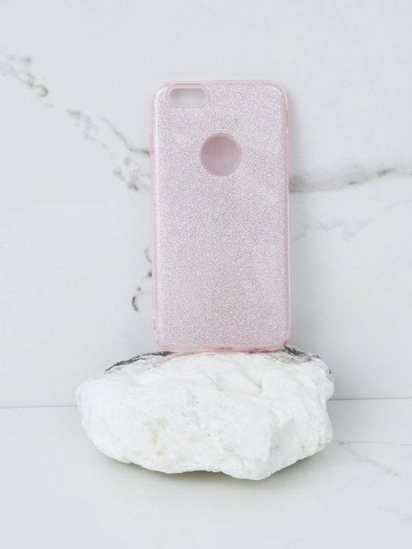 Pink Glitter Case for iPhone 6G Plus