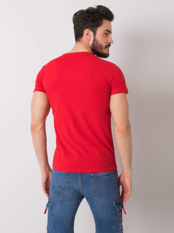 Red Preston T-shirt for men