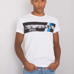 Kendrick Cotton Men's White T-Shirt