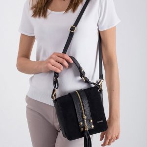 Black Small Leather Handbag