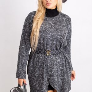 Graphite tunic plus size Shattered