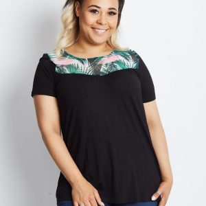 Black Plus Size Blouse Personable