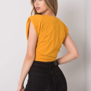 Mustard Endless Cotton T-Shirt