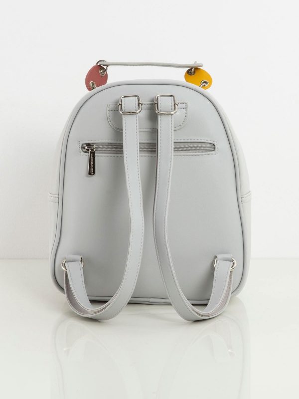 Light Grey Women's Backpack