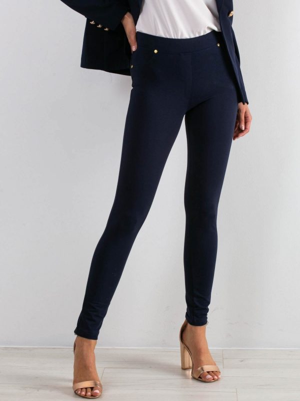 Navy blue pants Wondefully