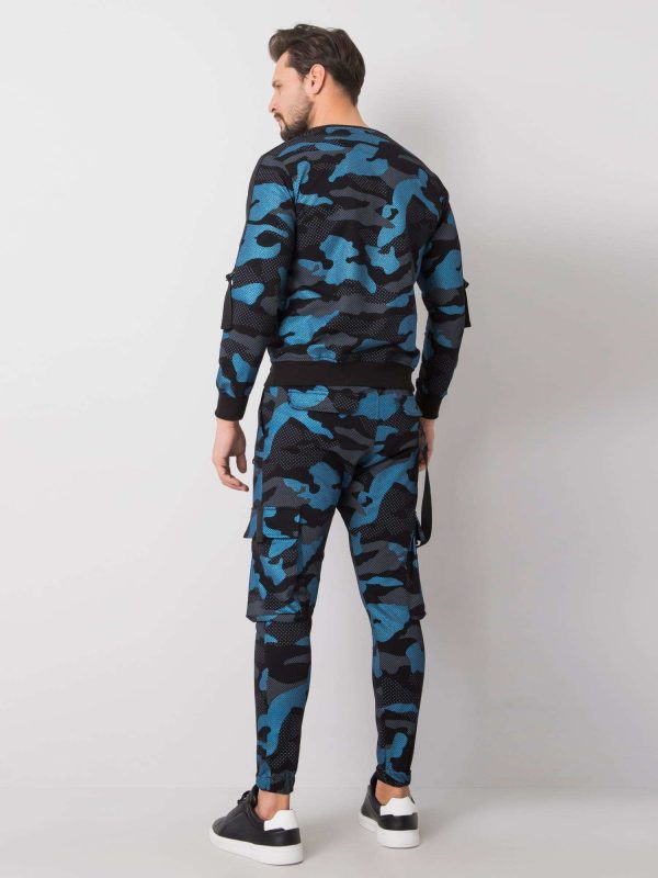 Blue sweatsuit men's set Dallas