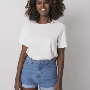 Jill White Cotton T-Shirt