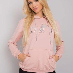 Sheridan Dirty Pink Kangaroo Hoodie