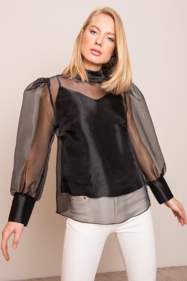 Black blouse for women BSL