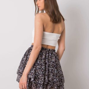 Black skirt with Karmella patterns