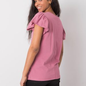 Dark pink t-shirt Aretha