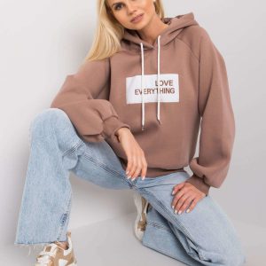 Light brown sweatshirt Dina