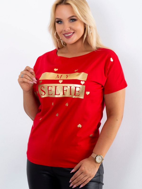 Red T-shirt Absolute PLUS SIZE