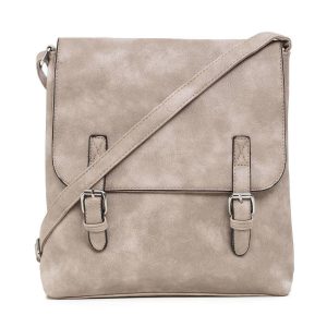 Dark Beige Flip Bag