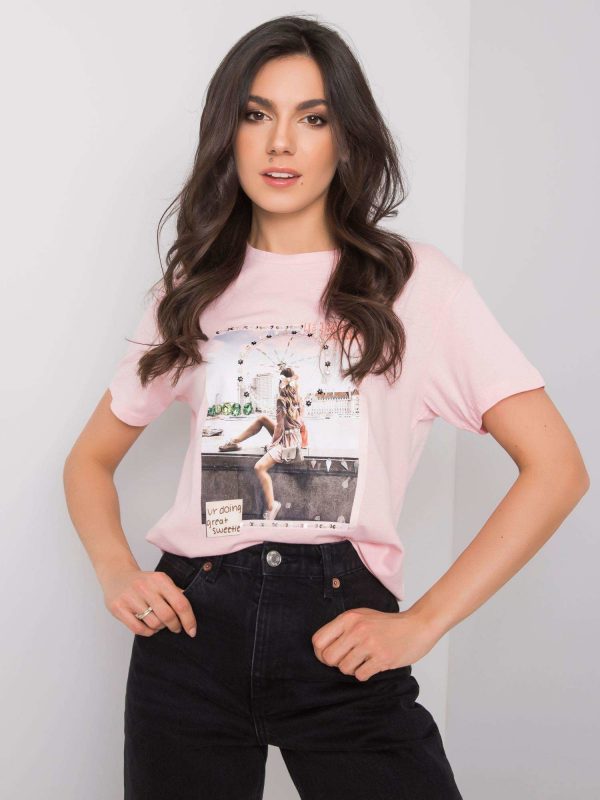 Pink t-shirt Livia