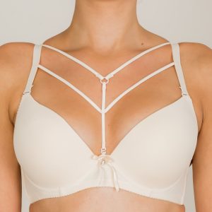 INTIMIDAO Beige Push Up Bra