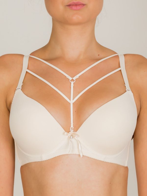 INTIMIDAO Beige Push Up Bra