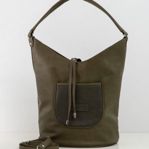 Khaki Hobo Bag