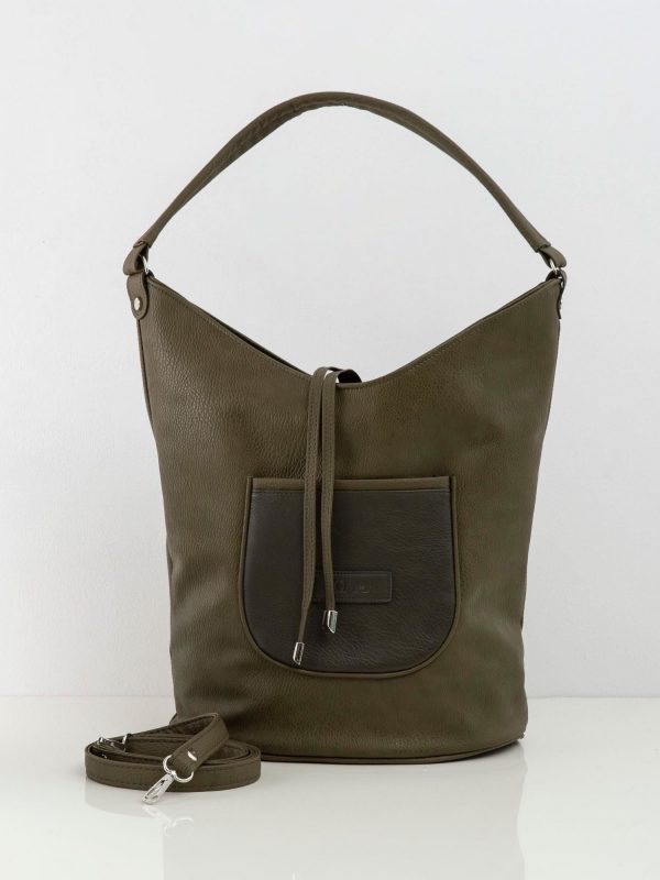 Khaki Hobo Bag