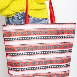 Red Shopper Bag