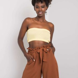 Brown shorts with stripe Adaeh