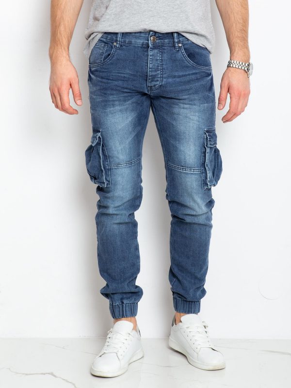 Blue men's jeans Rusty