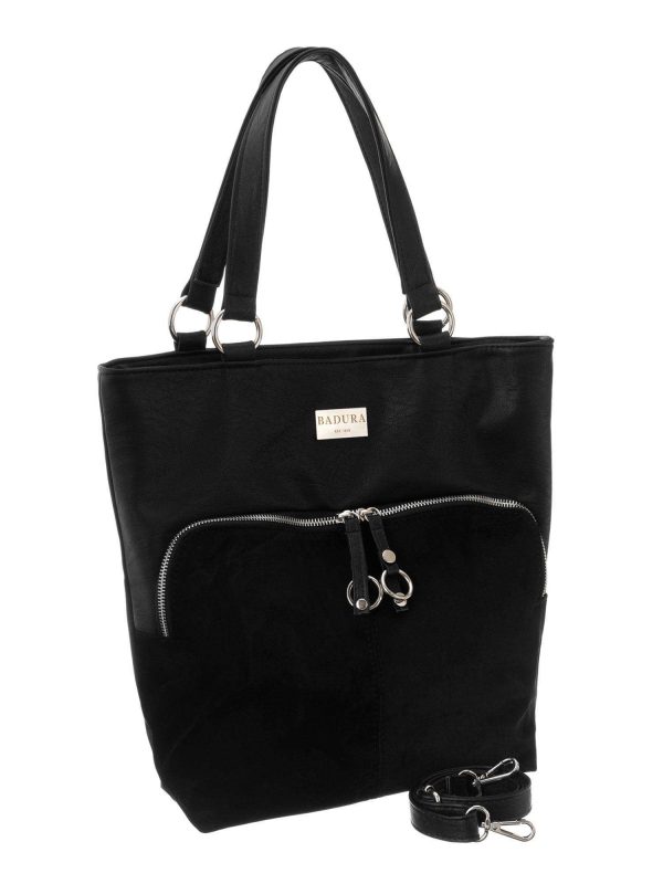 Black big bag BADURA