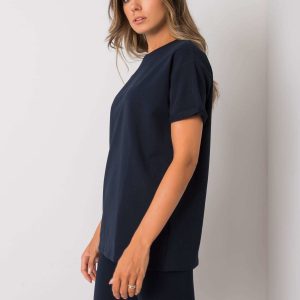 Navy blue Aryana cotton set