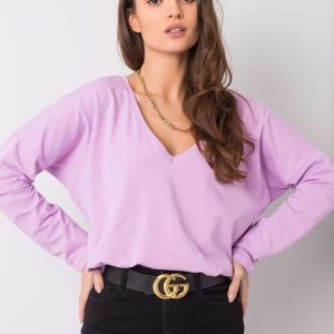 Light purple blouse Corinne RUE PARIS